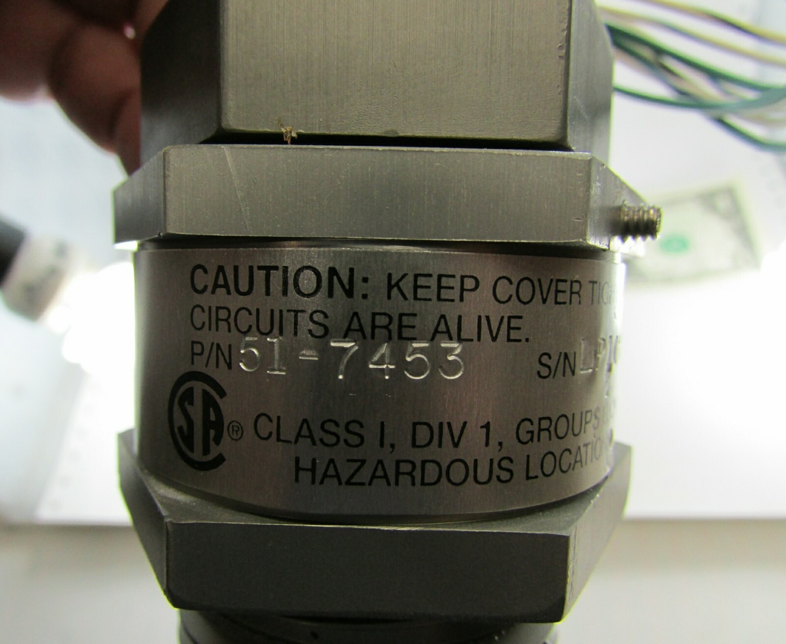 New Bacharach Class I Div 1 BCD Hazardous Location Gas Detector Sensors 51-7453