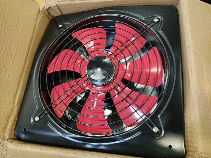 12″/16″ Explosion Proof Fan Blower Axial Flow Exhaust Fan Ventilator Extractor