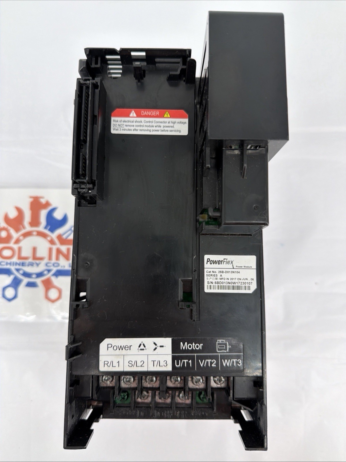 Allen Bradley 25B-D013N104 VFD, Series A, 7.5HP, 380-480V, 3Ø, 19.5A Max