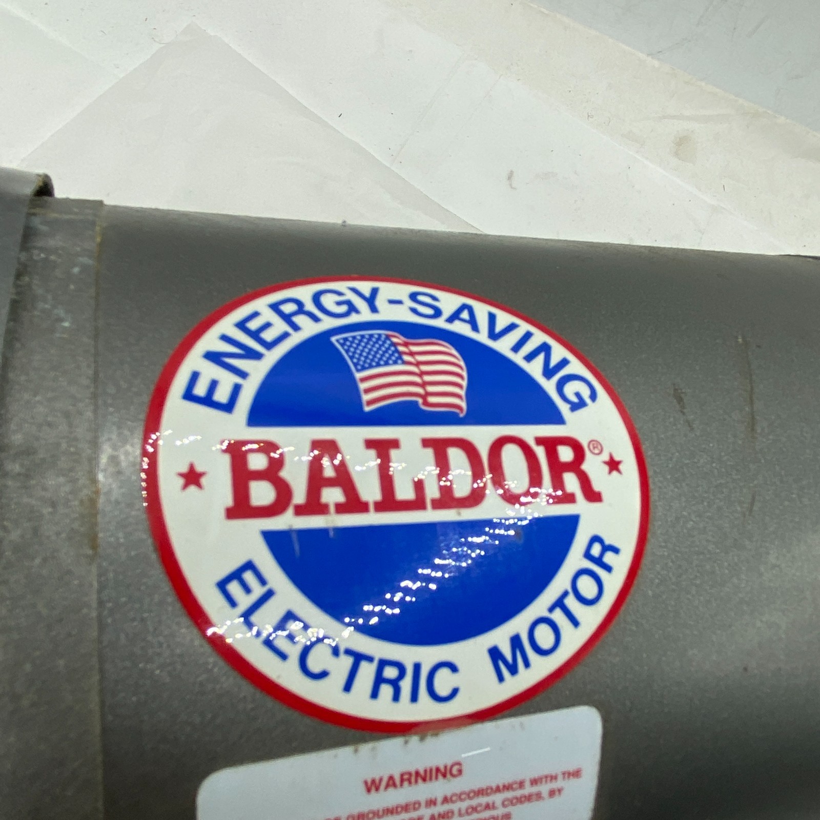 BALDOR KM3454 INDUSTRIAL MOTOR THREE PHASE 1725RPM 60HZ 208-230/460 VOLTS
