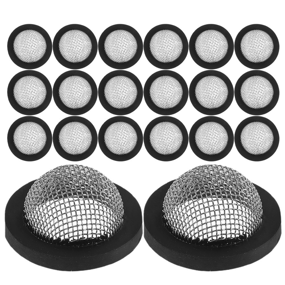 60 Pcs Household Hose Filters Water Gaskets Nozzle Replacement Garden Inlet