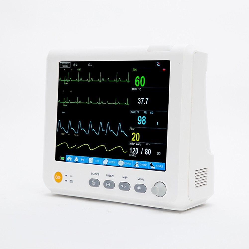 8″ Handheld Portable vital signs monitor Patient Monitor TEMP Multi-parameter