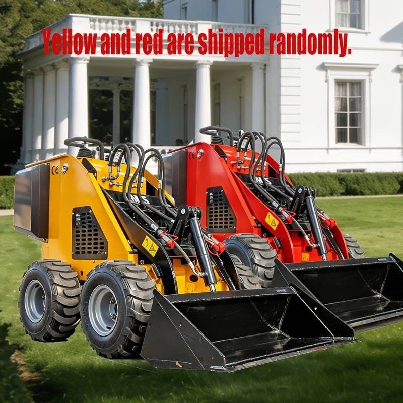 GA/TX pickup 320kg Wheel Type Mini Skid Steer Loader 13.5HP B&SEngine