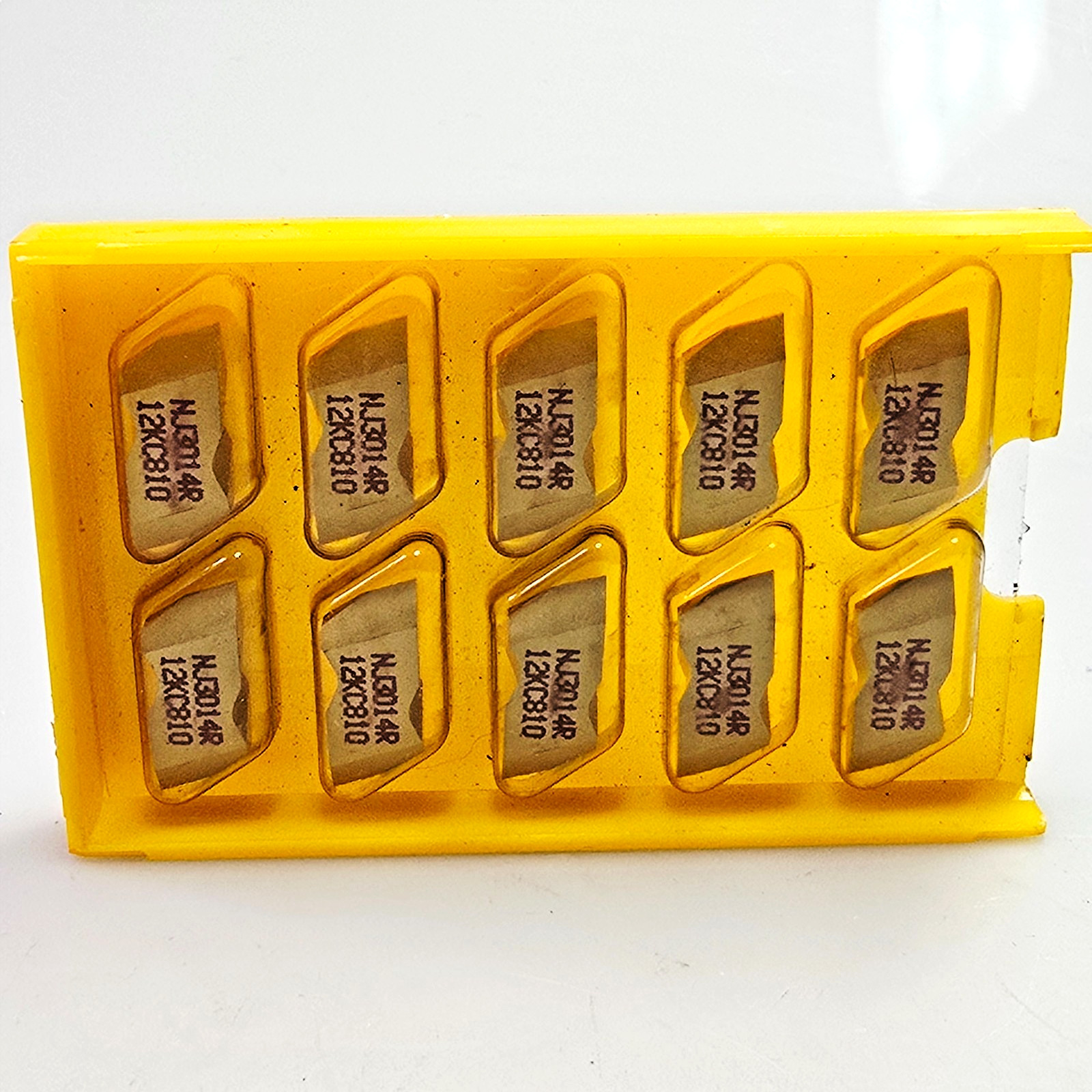 Kennametal NJ3014R12 KC810 Carbide Top Notch Threading Inserts (Box of 10)