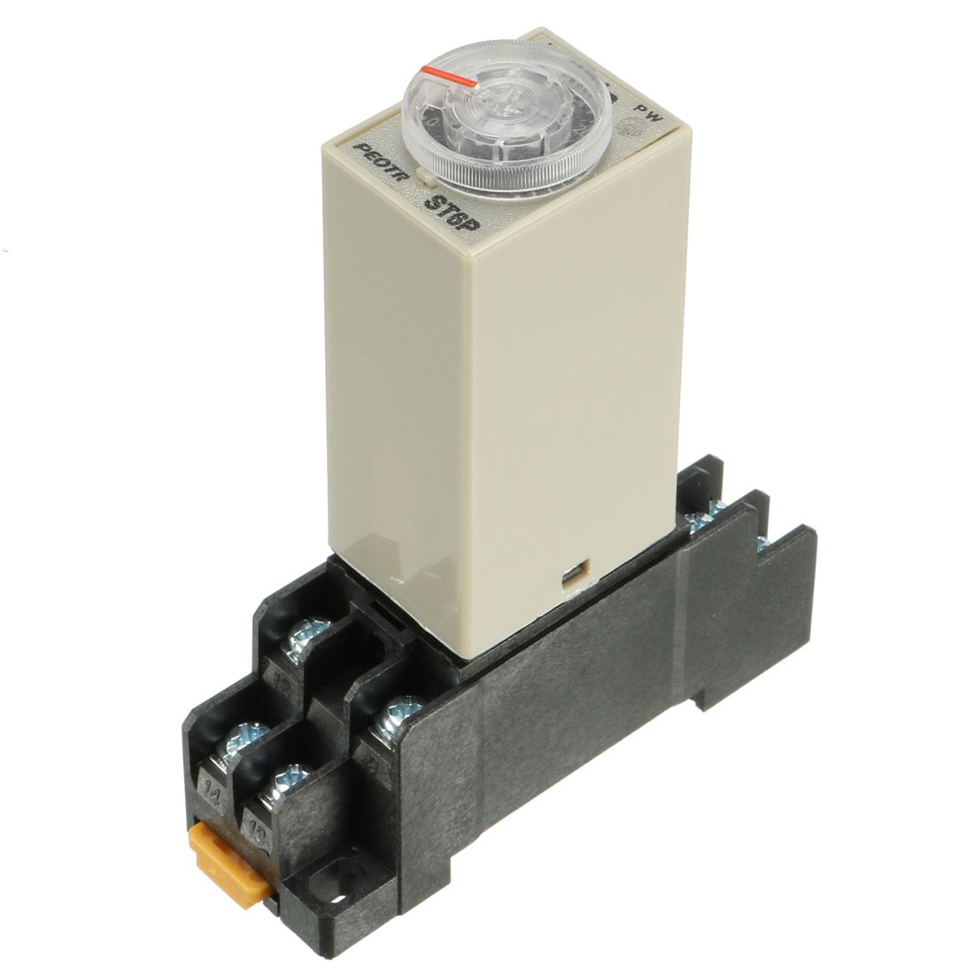 AC 220V 30Min 0-30 Minute Delay Timer Time Relay H3Y-2 + 8 Pin DIN Rail Socket