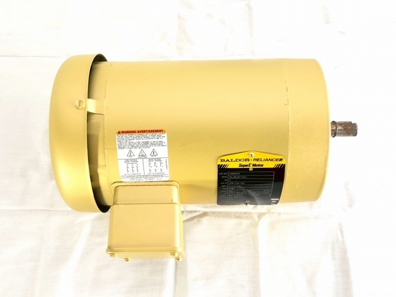 Baldor Reliance VEM3555 Super-E Motor 2HP 208-230/460V 3PH 3490RPM 56C TEFC