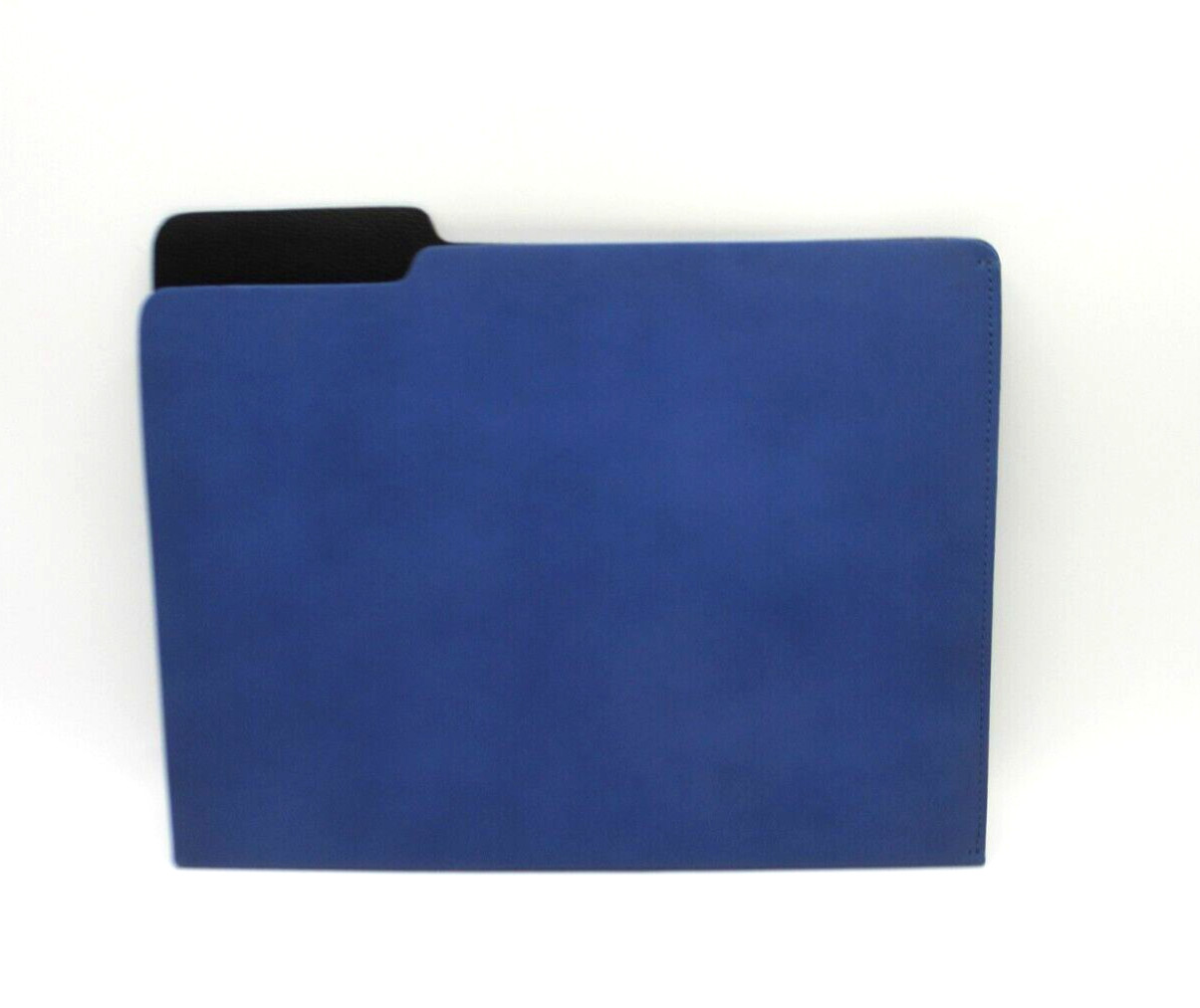 File Folder Leather by Graphic Image Made in America BLUE w Black