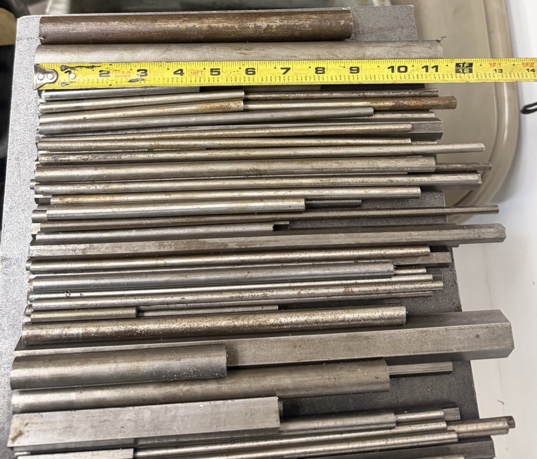 37.60 lbs Misc Carbon & Alloy Steel Round Bar Stock – Mixed Grades