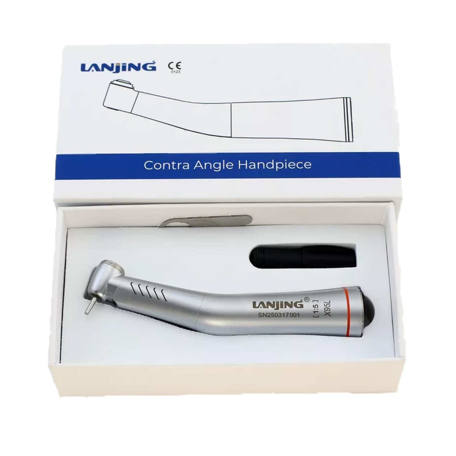 Dental 1:5 Electric Handpiece Contra Angle Fiber Optic KaVo MASTERmatic LUX M25L