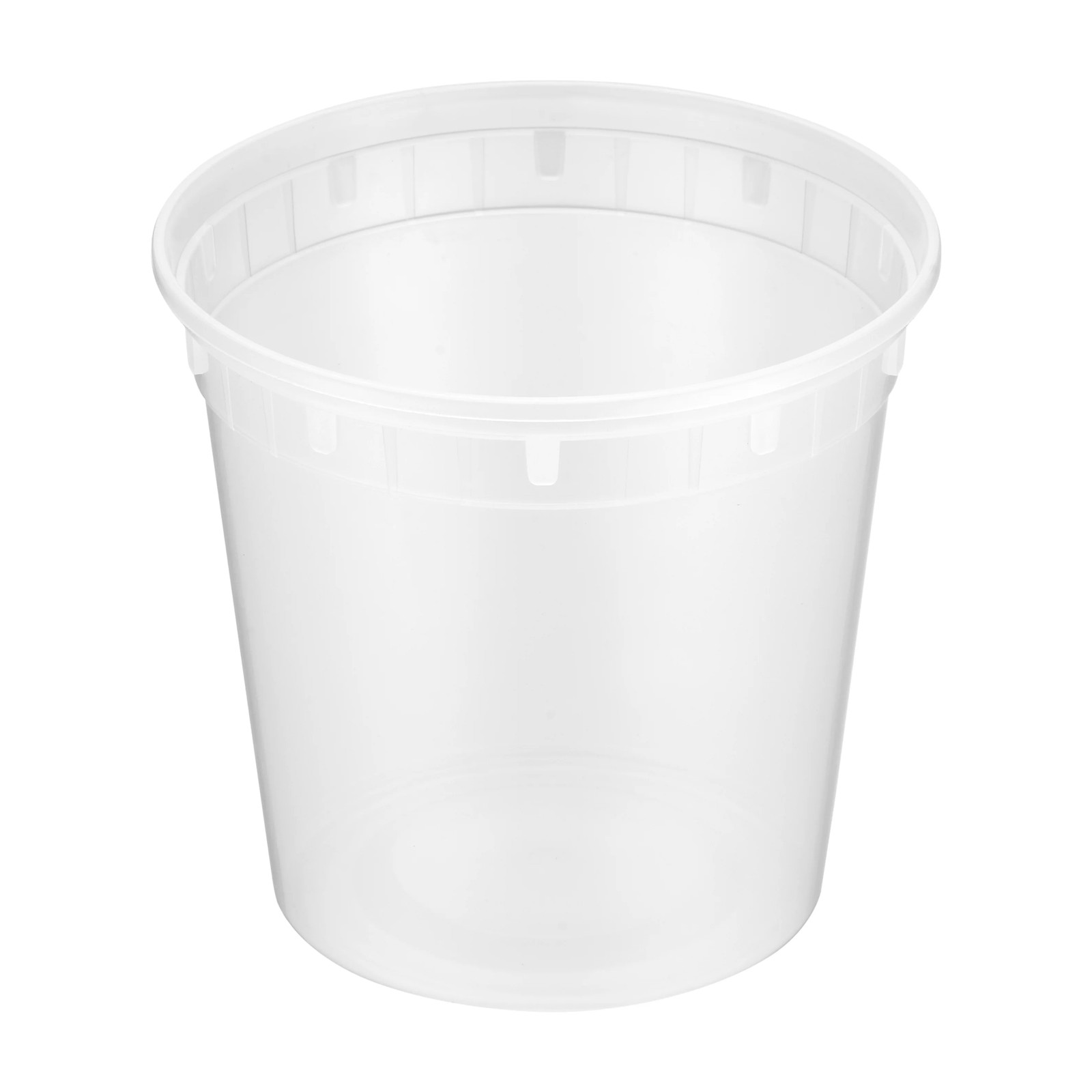 ProTakeOut, [24 oz] Heavy-Duty PP Deli Containers with Lids –50 Sets Durable