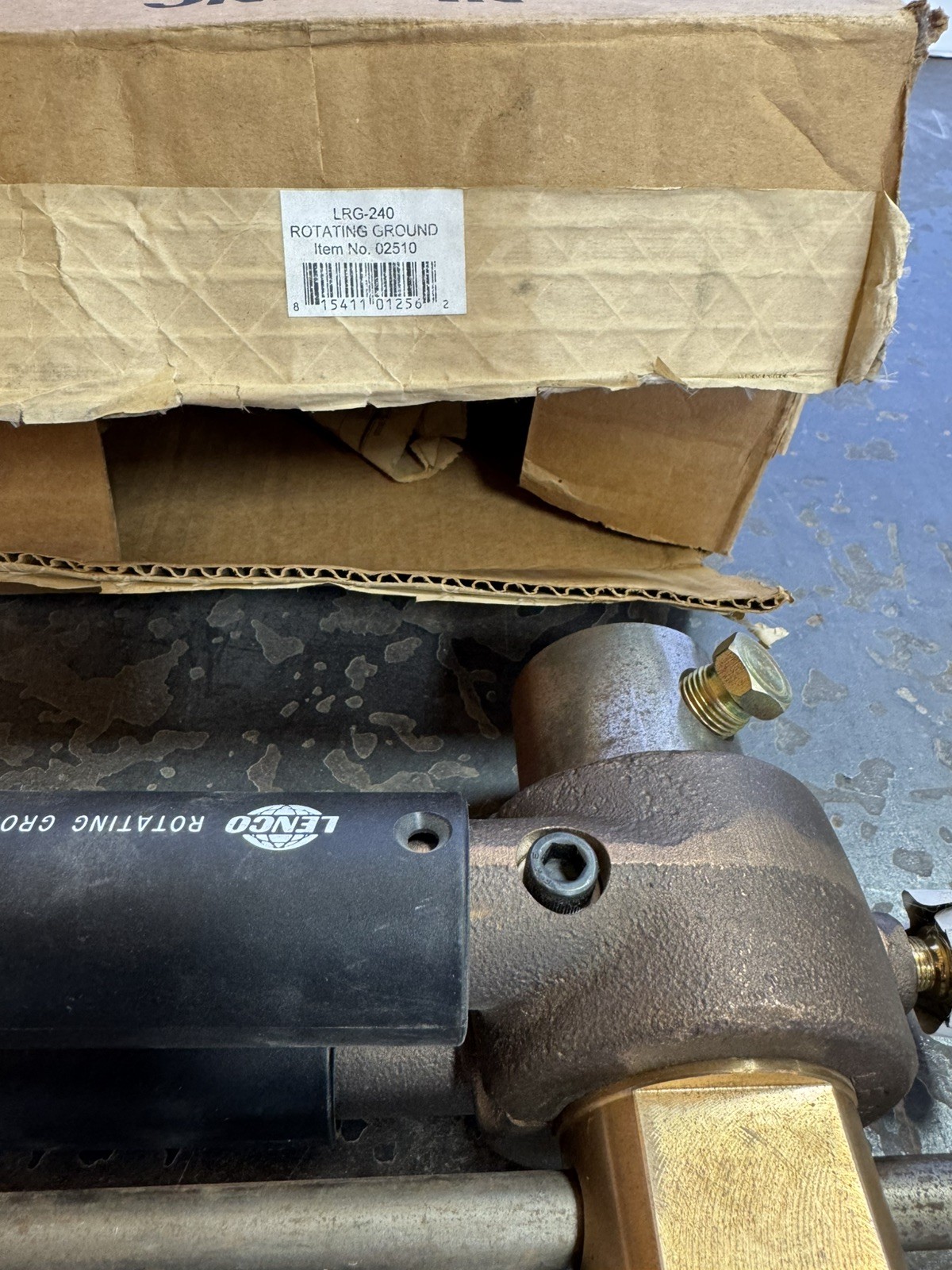 Lenco LRG-240 Rotary Ground AND Lenco G-1500-138 Heavy Duty Ground C-Clamp