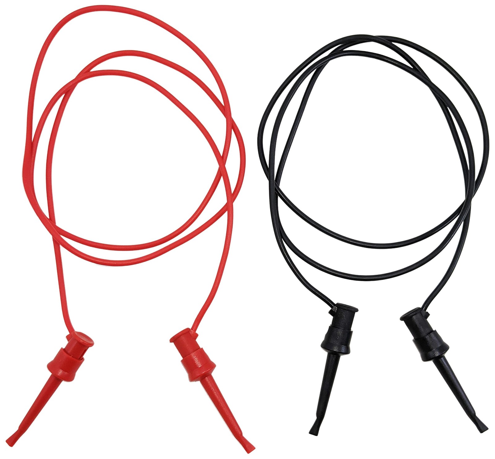 EX ELECTRONIX EXPRESS IC Hook to IC Hook Mini Grabber Test Lead Set, Includes…