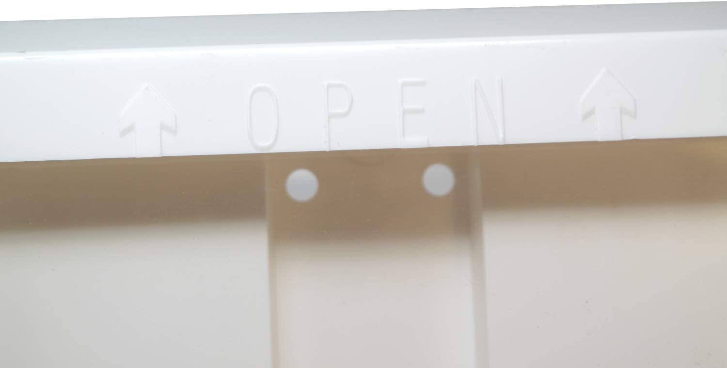 Outdoor Real Estate Brochure Box with Snap Shut Lid(White or Black)