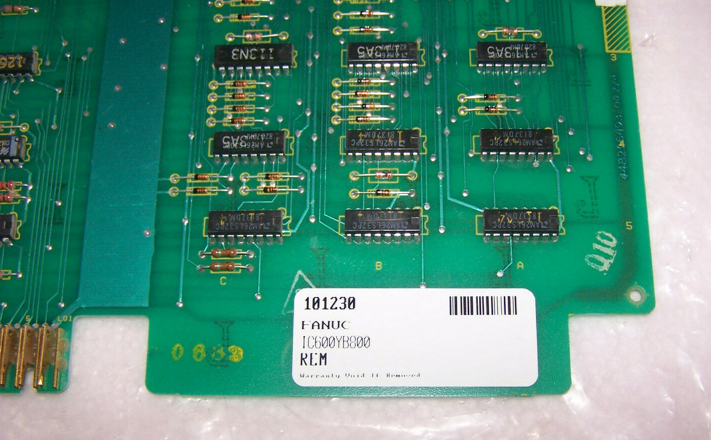 FANUC ICB08YB800 Remote I/O Board 101230 USA Made CNC Automation Module