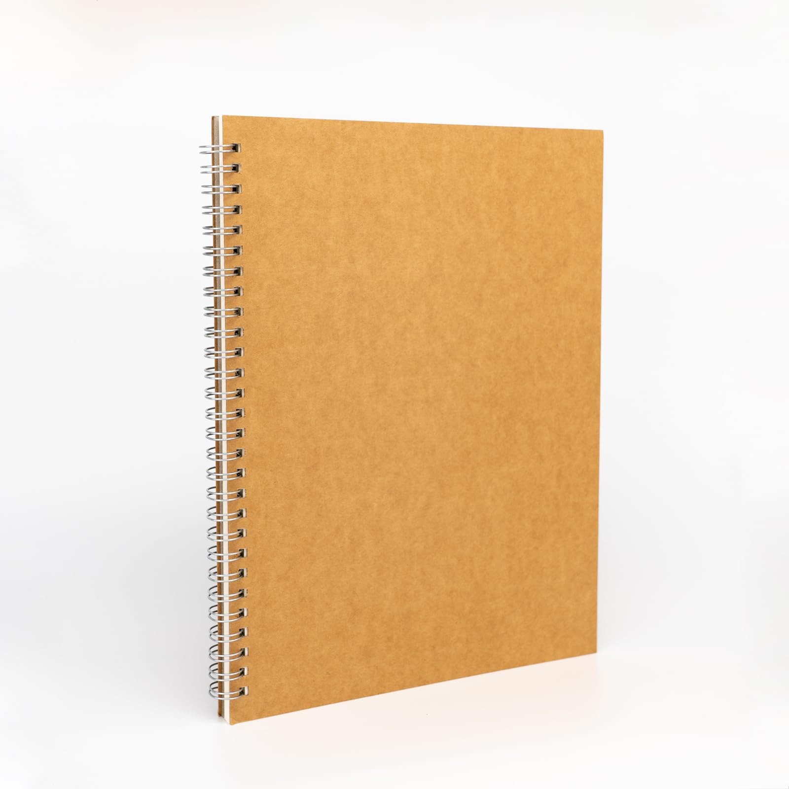 DSTELIN 10 inch x 7.5 inch, 100GSM, Blank Spiral 10 x Brown