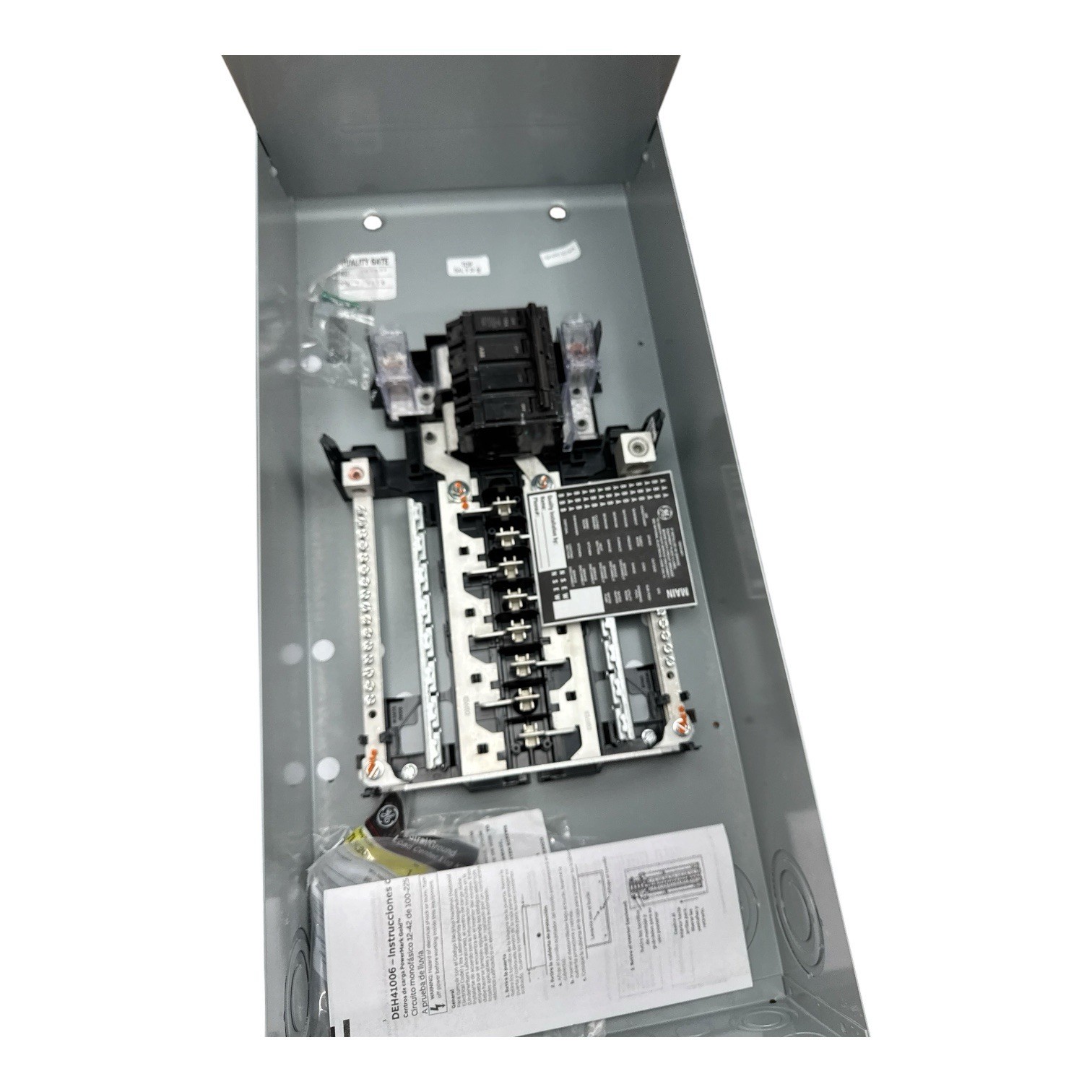 GE TM1615RCUP 150Amp 16-Space 32-Circuit Outdoor Main Breaker Load Center (OB)