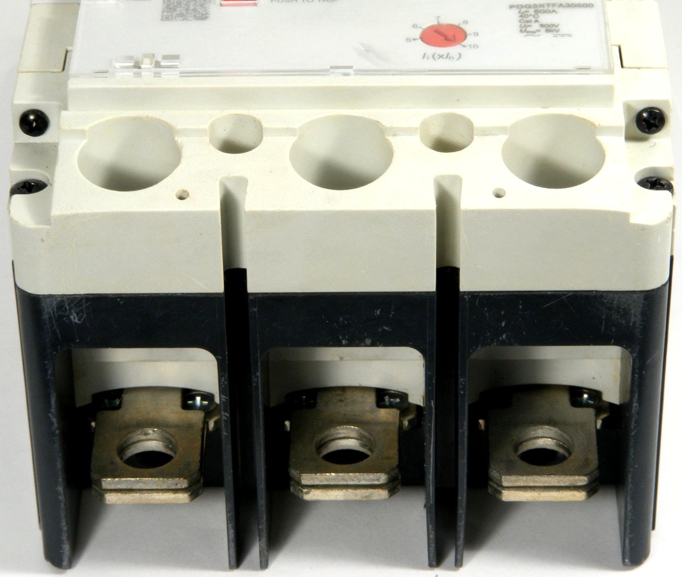 USED Eaton PDG33G0600FNNN Circuit Breaker with 600A Trip Unit, 3P 600V 35kA@480V