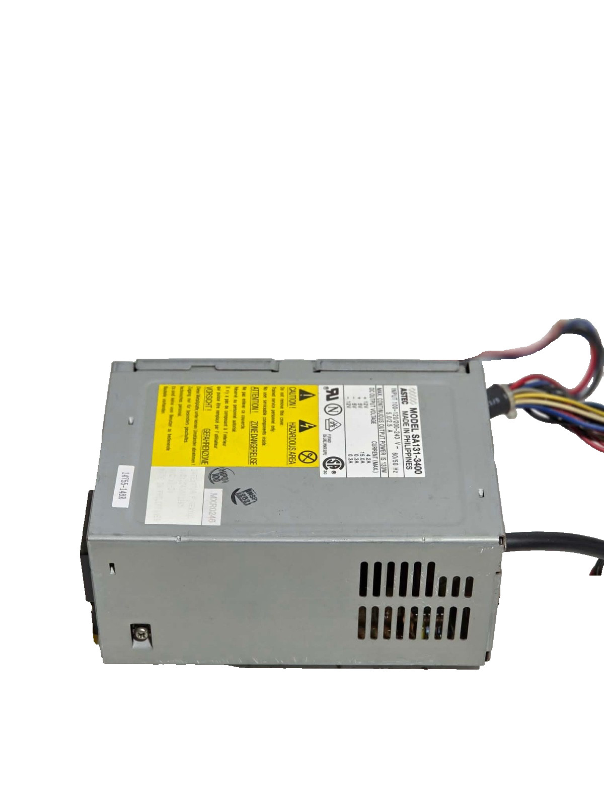 Astec SA131-3400 100-120/200-240 Power Supply