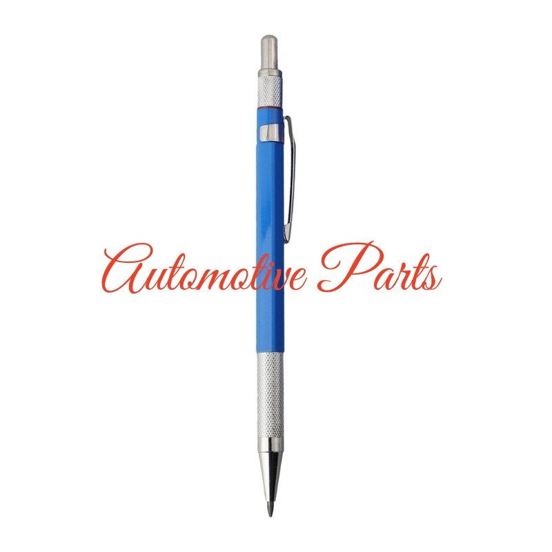Silver Streak Welders Pencil With 12 Pcs Round Silver Refills, Metal Marker New
