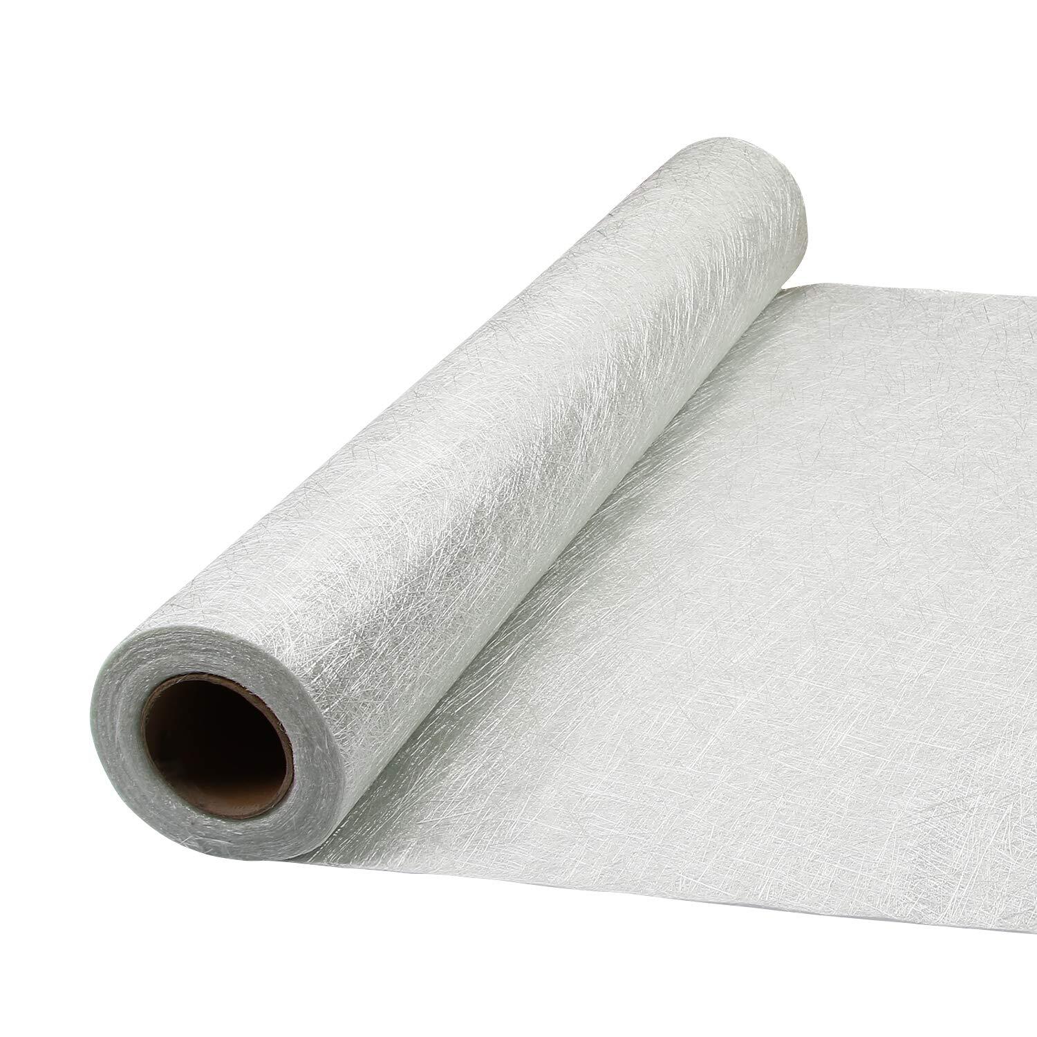1 Roll Fiberglass Chopped Strand Mat 41inch x 11Yards Roofing Boat Marine Repair