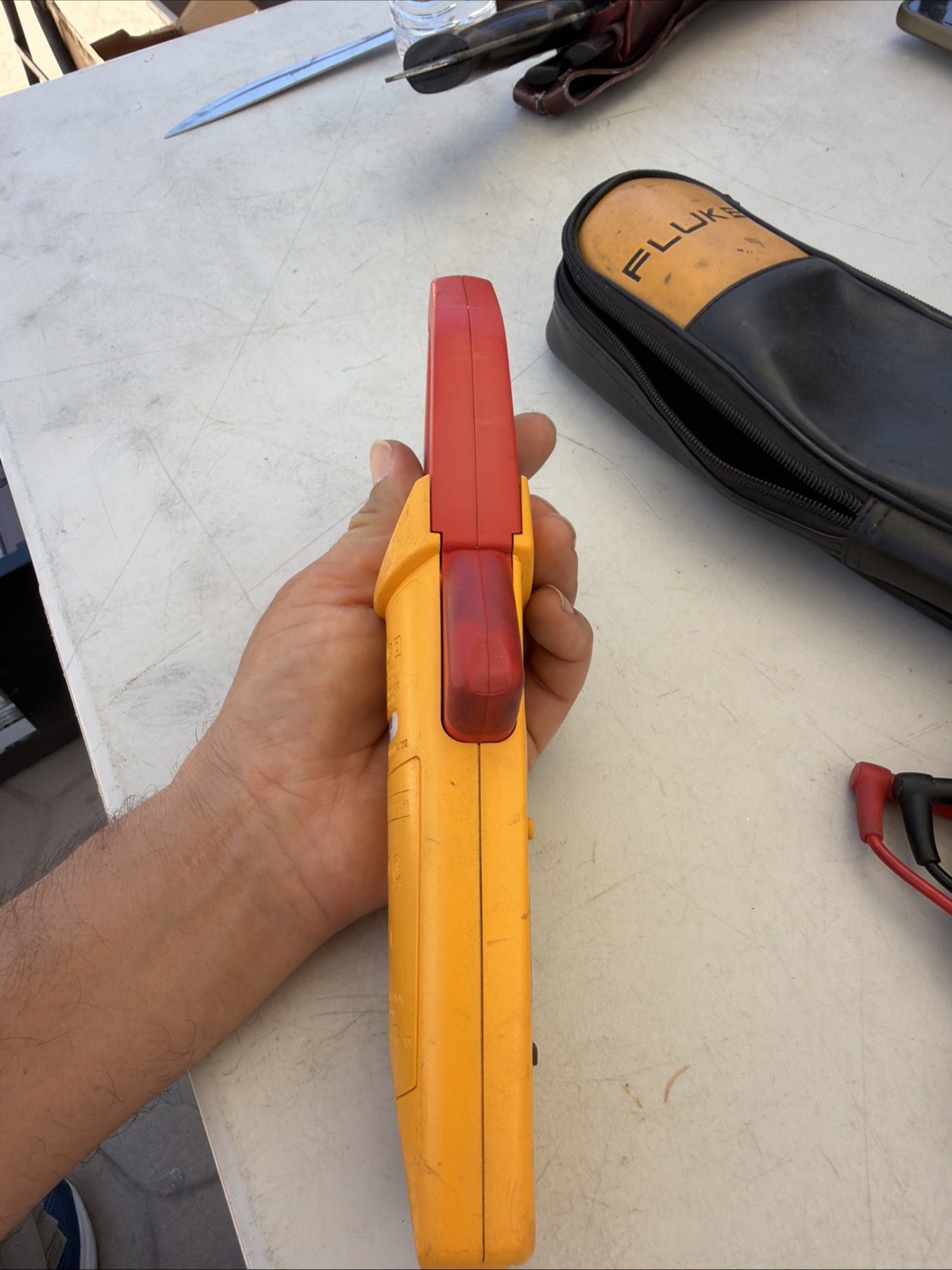 FLUKE 337 TRUE RMS CLAMP METER – With Leads And Case 🔥
