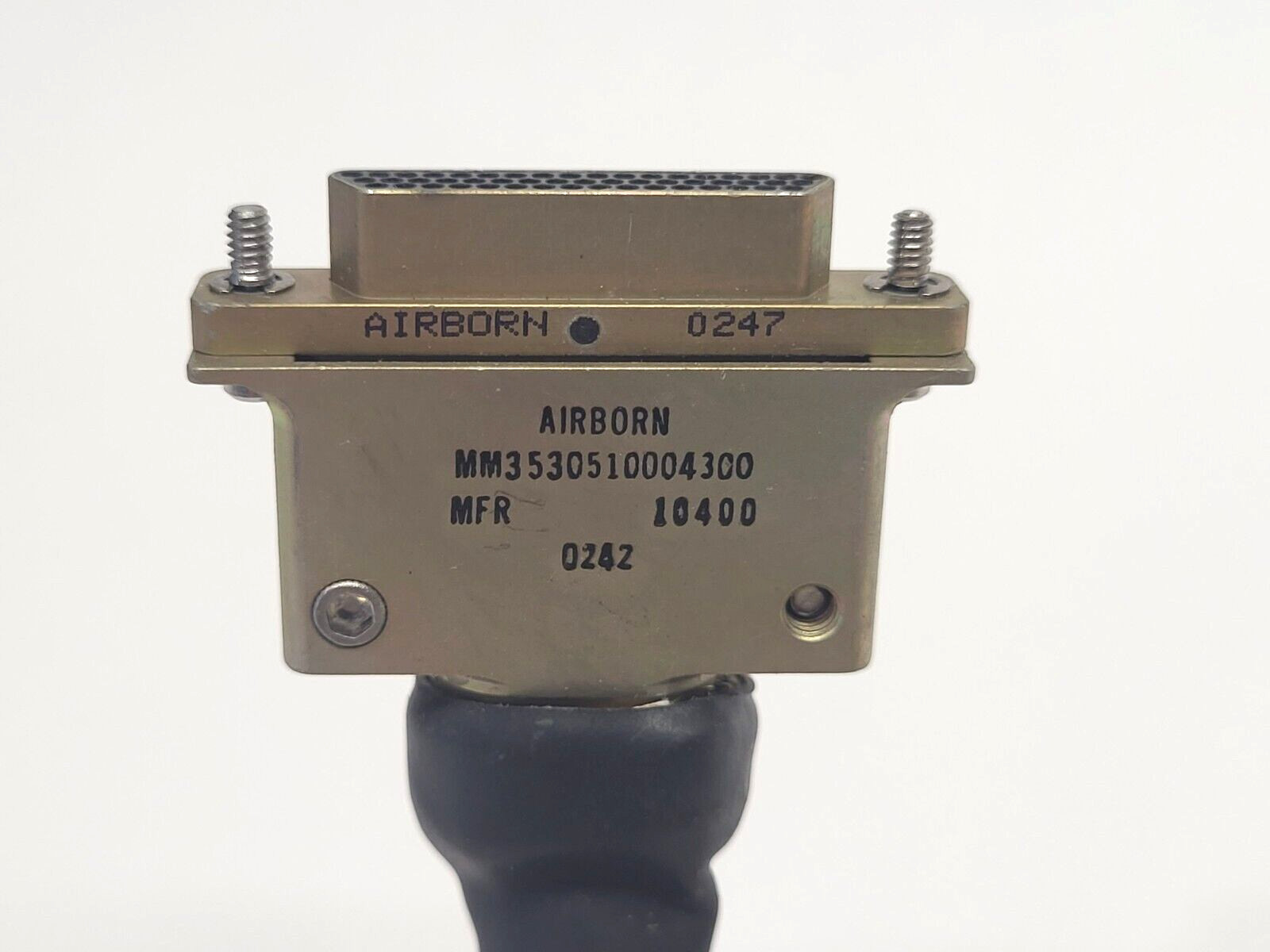 AMP 50-1286-01 Connector Cordset 1m 50-Pin Type-D 50 DG-02 LP Rev. B