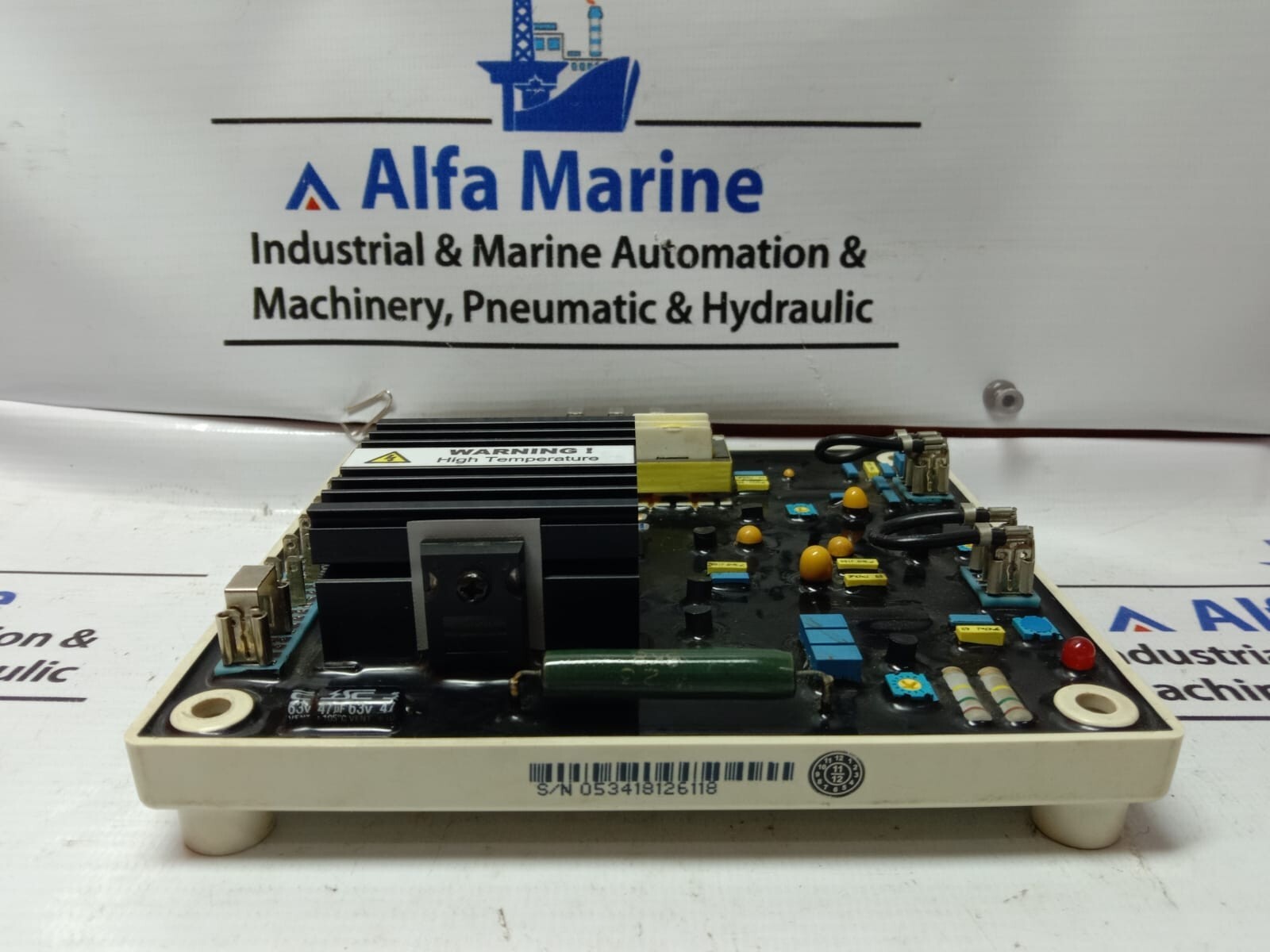 Mcpherson Controls SS341 Automatic Voltage Regulator
