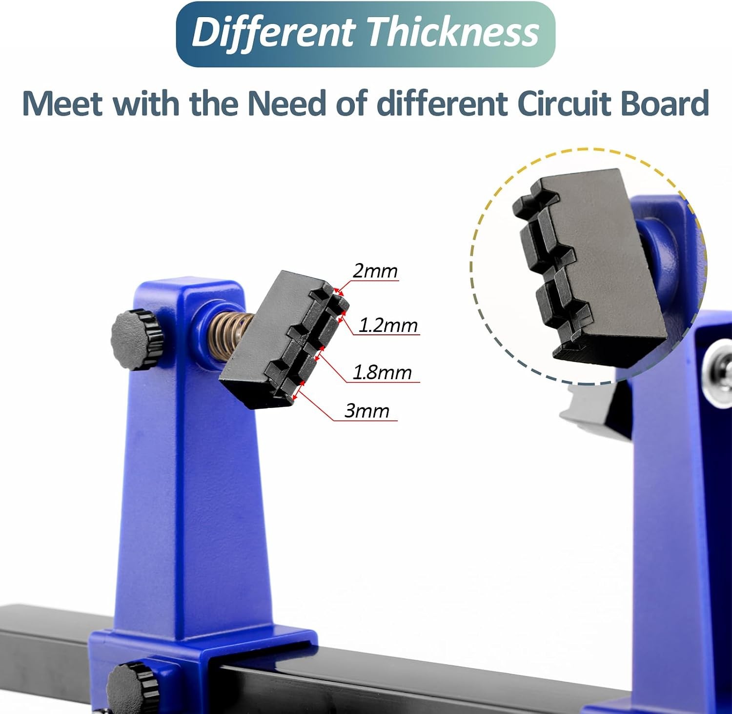 Professional PCB Fixture Metal Base Circuit Board Holder for Precise Electronics