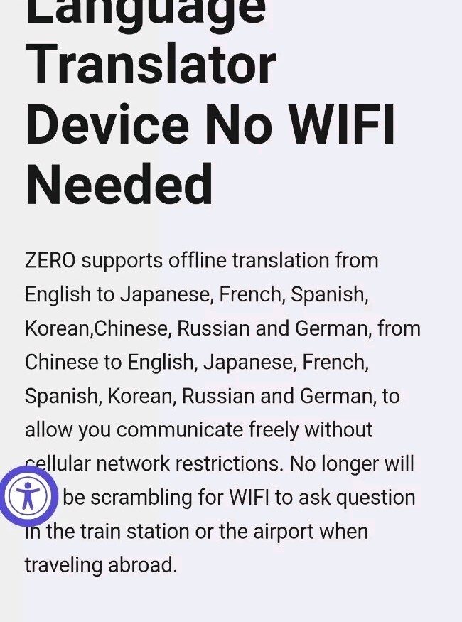 Timekettle TMK002 Zero Translator 3 in 1 – 40 Languages Android Type C – NEW