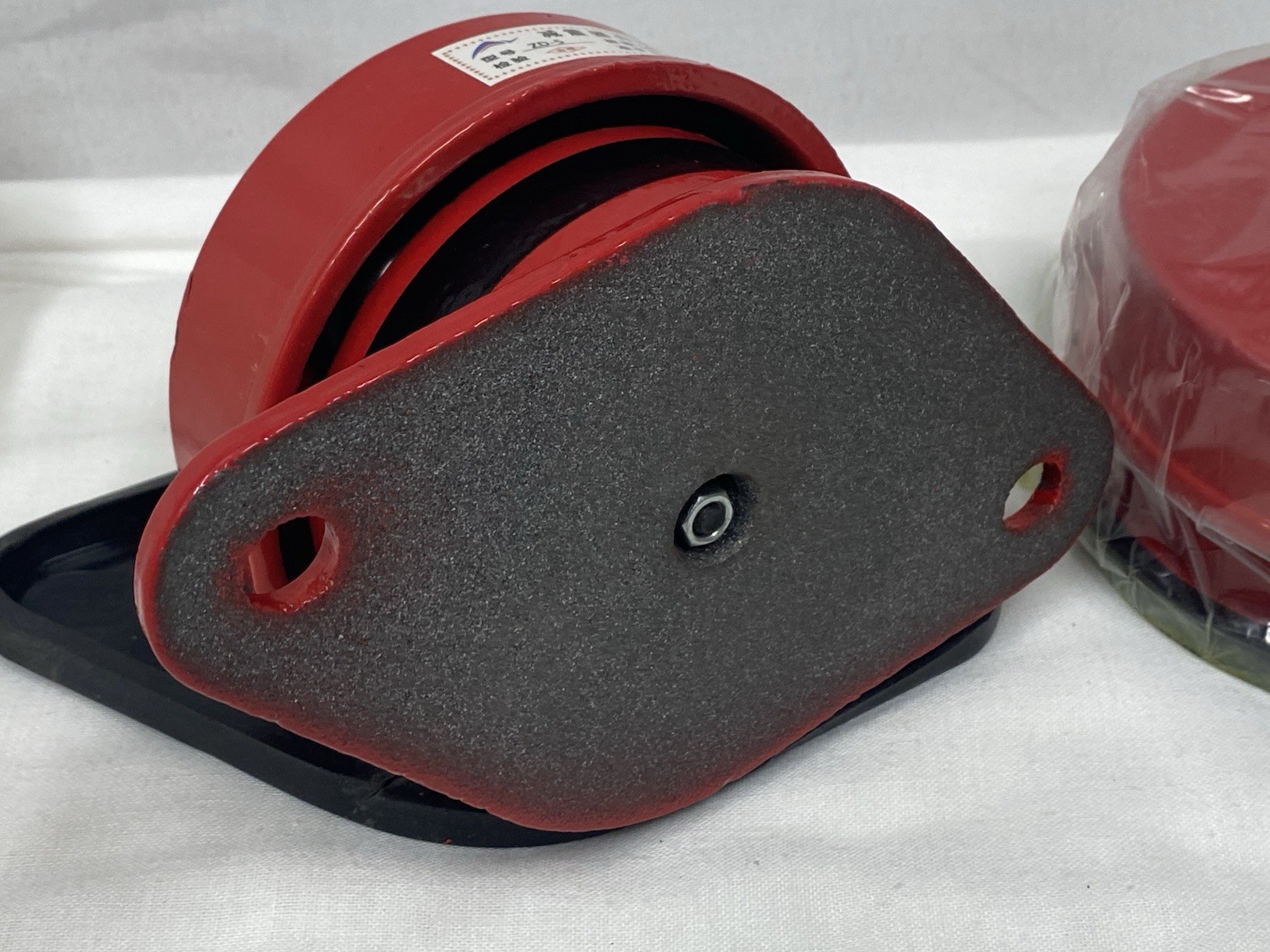 (2 Pack) Heavy Duty Spring Vibration Isolator Floor Mount (ZDX) 110-176 lbs