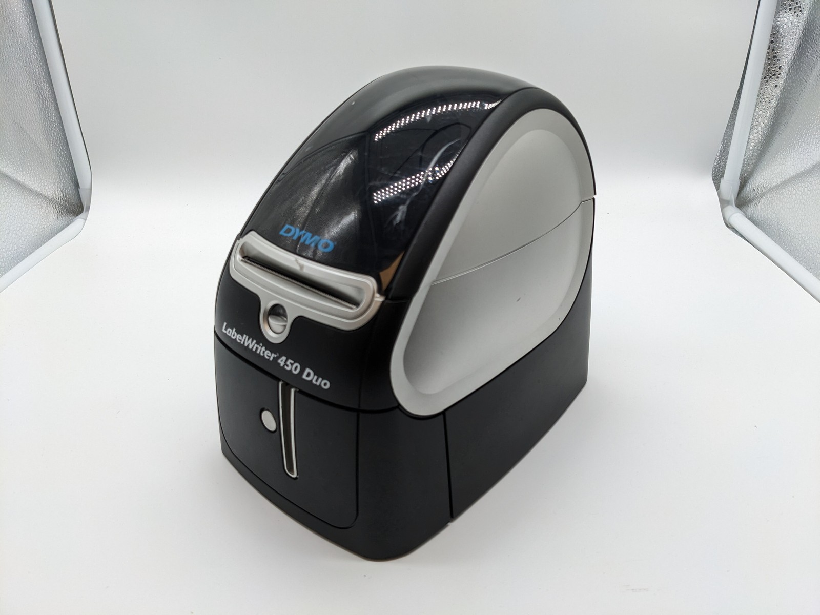 DYMO LabelWriter 450 Duo Thermal Label Printer Black Silver 1750112 NO ROLL/AC