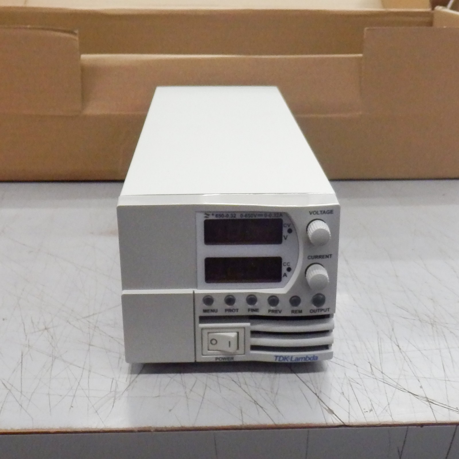 TDK Lambda Z650-0.32-IS510-U 650V 0.32A 208W Programmable DC Power Supply