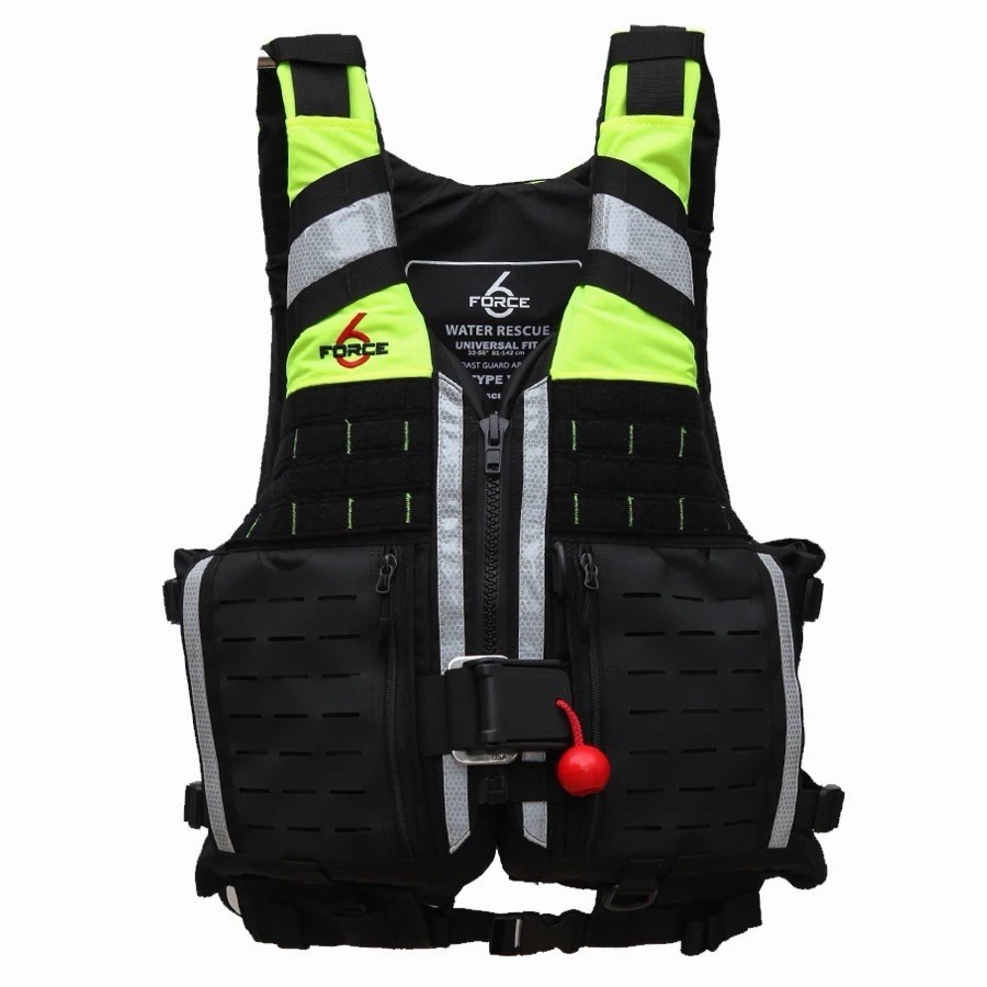 FORCE6 RESCUE OPS PFD Life Jacket Rescue Vest Type 5 Universal Fit THE BEST Nice