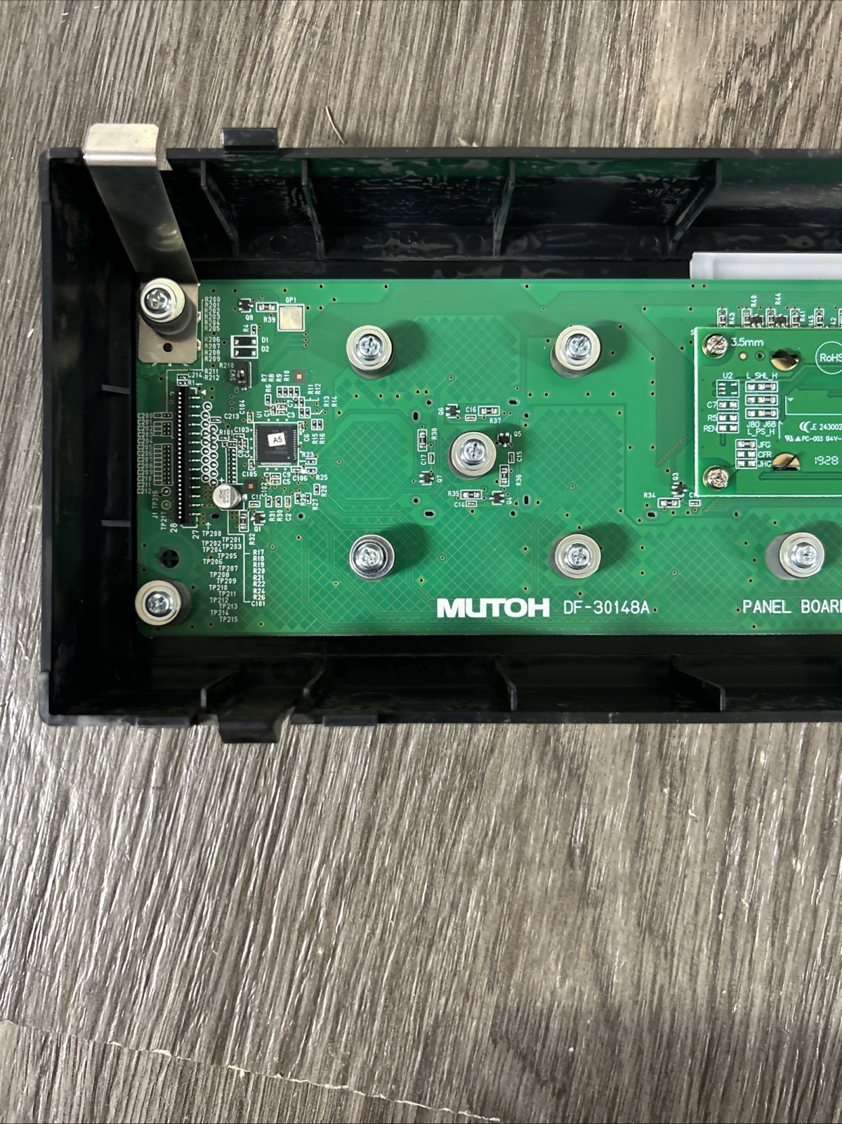 Mutoh XPJ-1641sr Display Screen Control Board UsedDF-30148a #2r5a