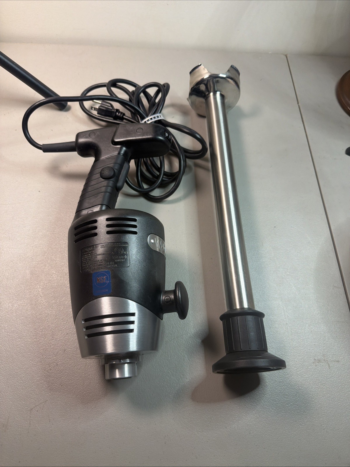 Waring Commercial WSB Big Stick Heavy Duty Immersion Blender, Removable 750W
