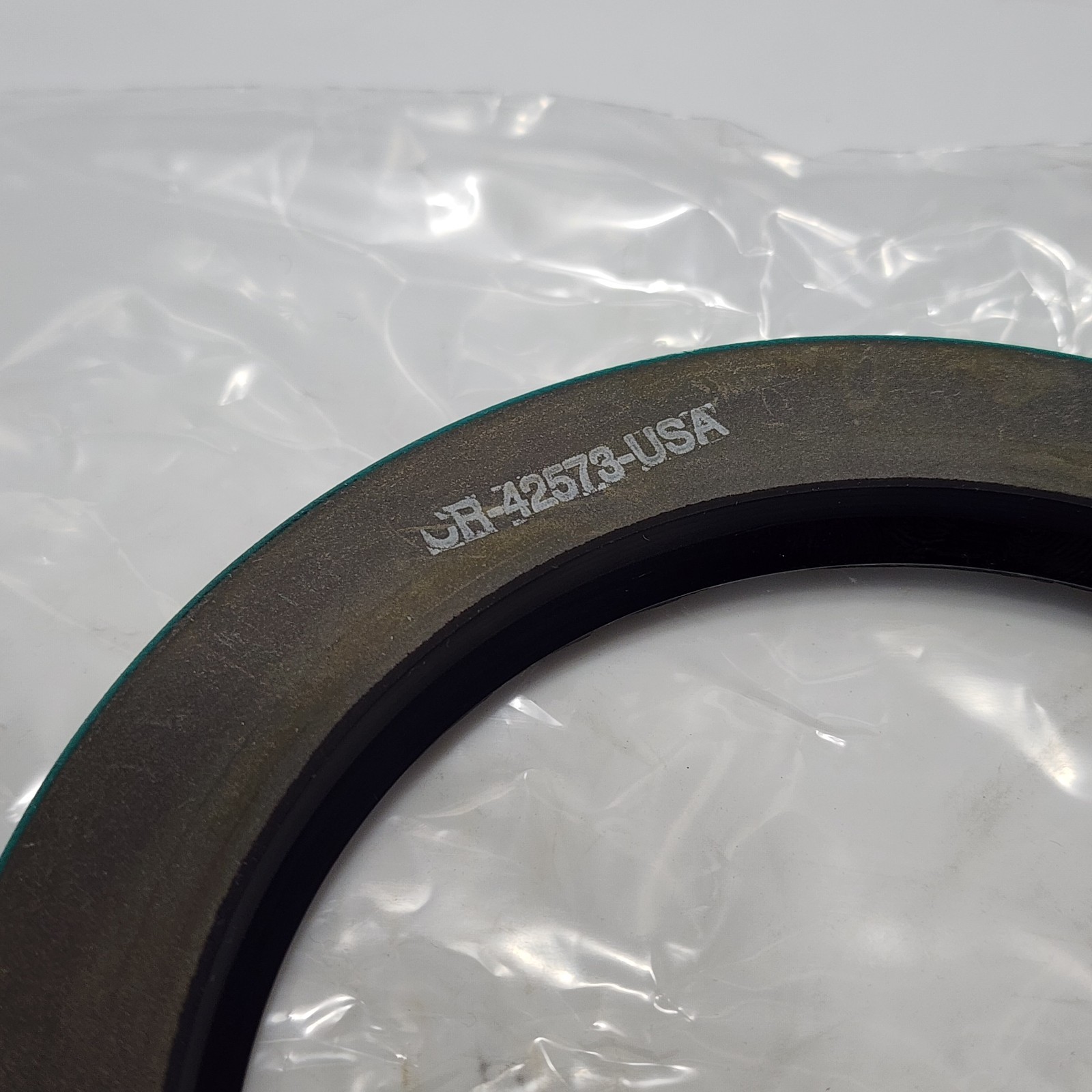 SKF 42573 Seal Single Lip Oil Seal – Solid, 4.250 in Shaft Dia .751 in OD, 0.