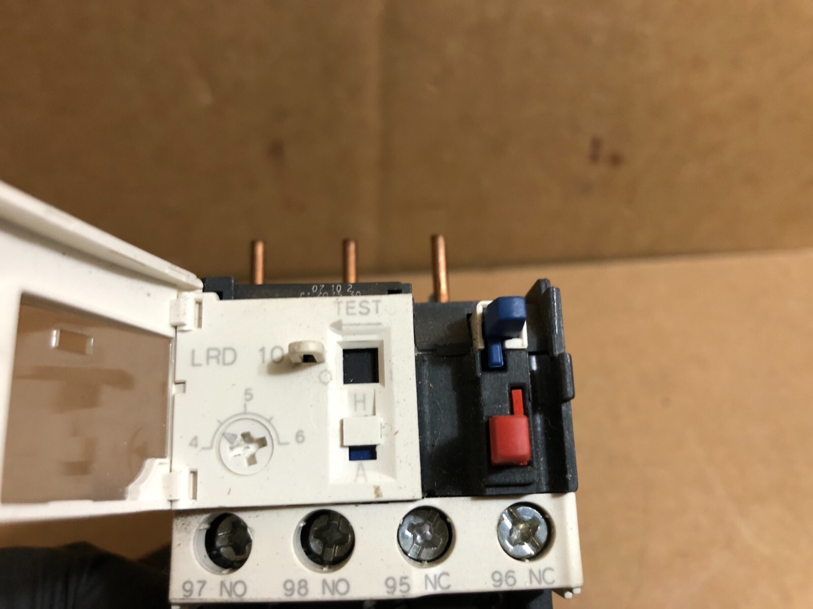 Telemecanique LRD10 Schneider Overload Relay 034679