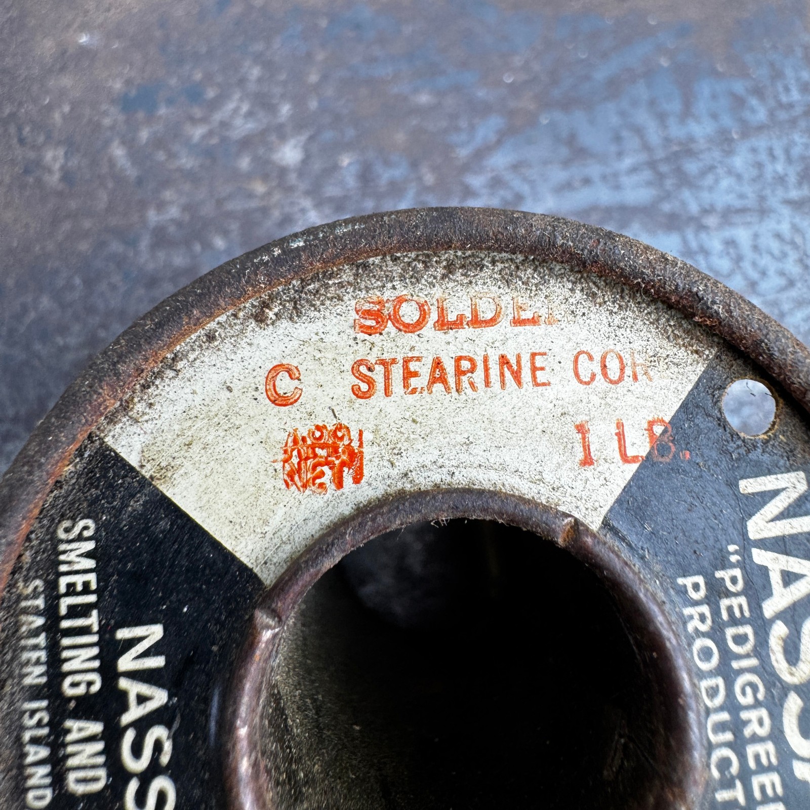 VTG Nassau Rosin Core Solder Spool – 9 Oz – Spec. At 7241