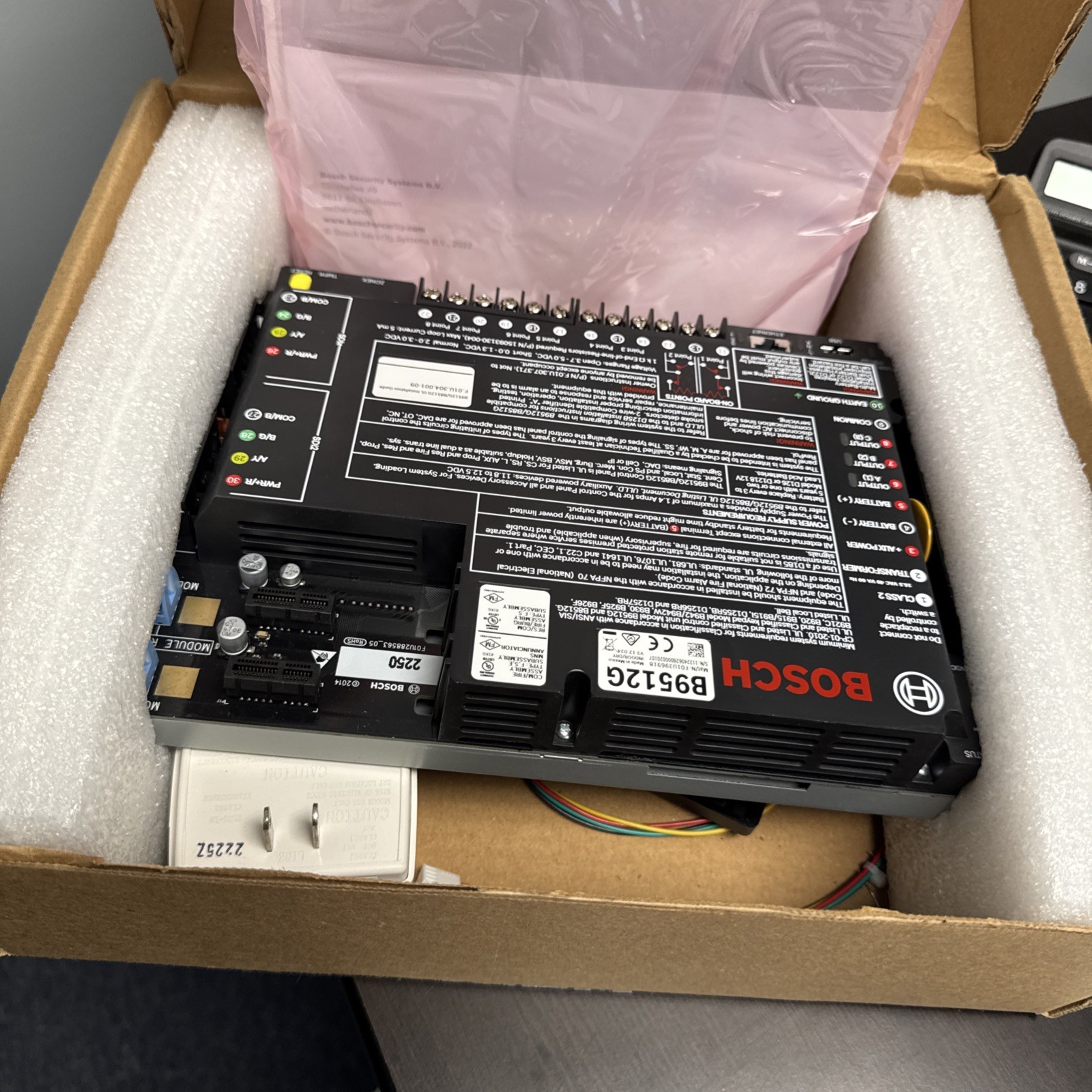 New Bosch B9512G IP Control Alarm Panel New In Box Free Ship