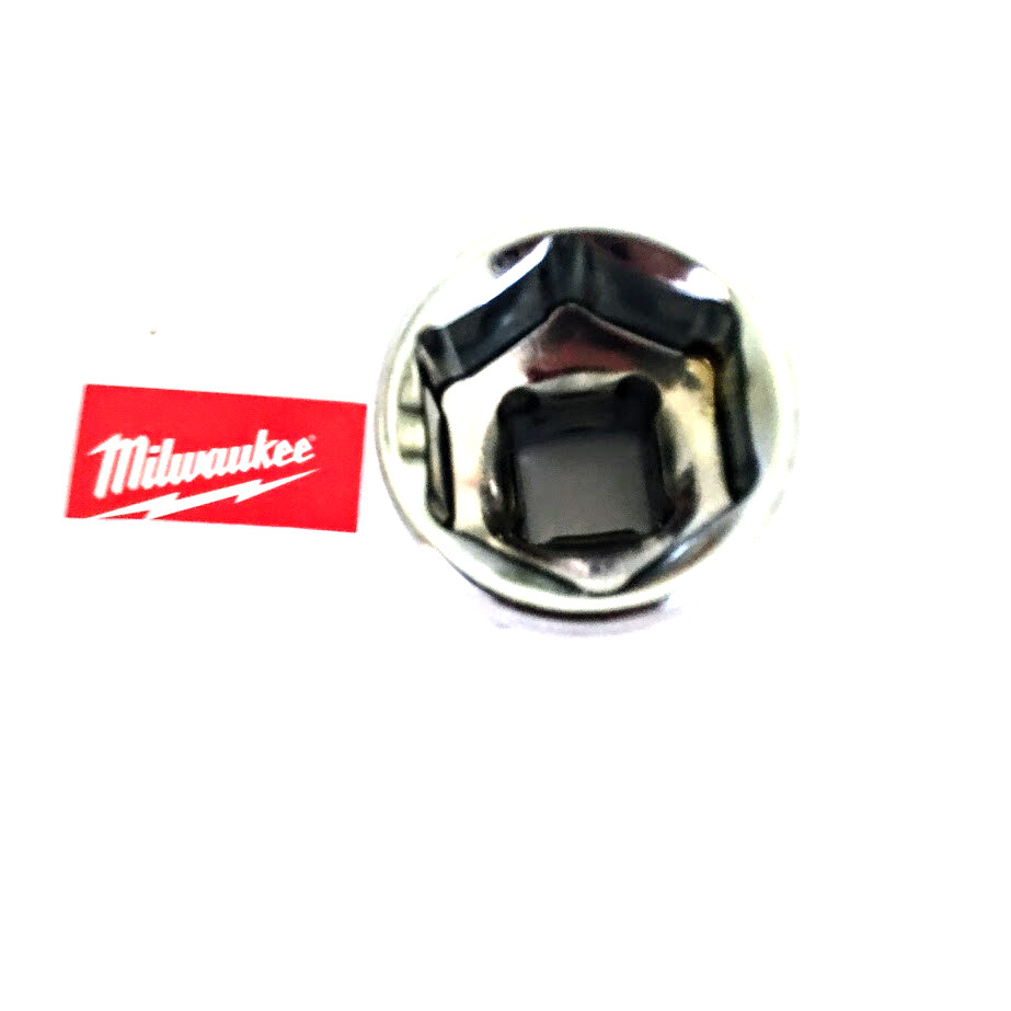 Milwaukee 19mm x 3/8 In. Dr 6-Point Standard Socket Free USA Shipping