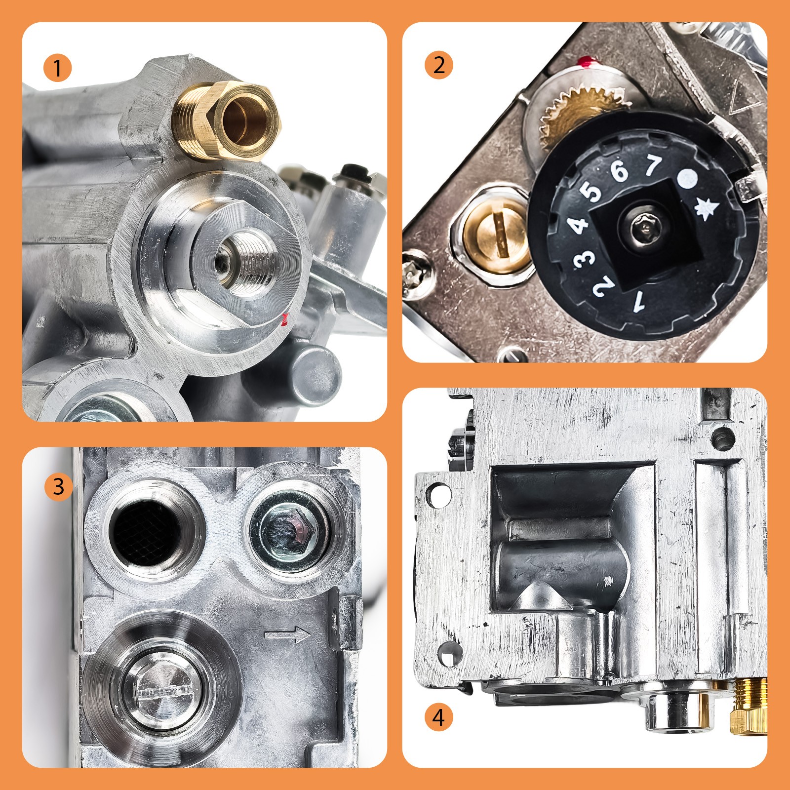 Gas Control Valve For SIT 630 Eurosit 100-340℃ 0630545 0630326 Thermostat