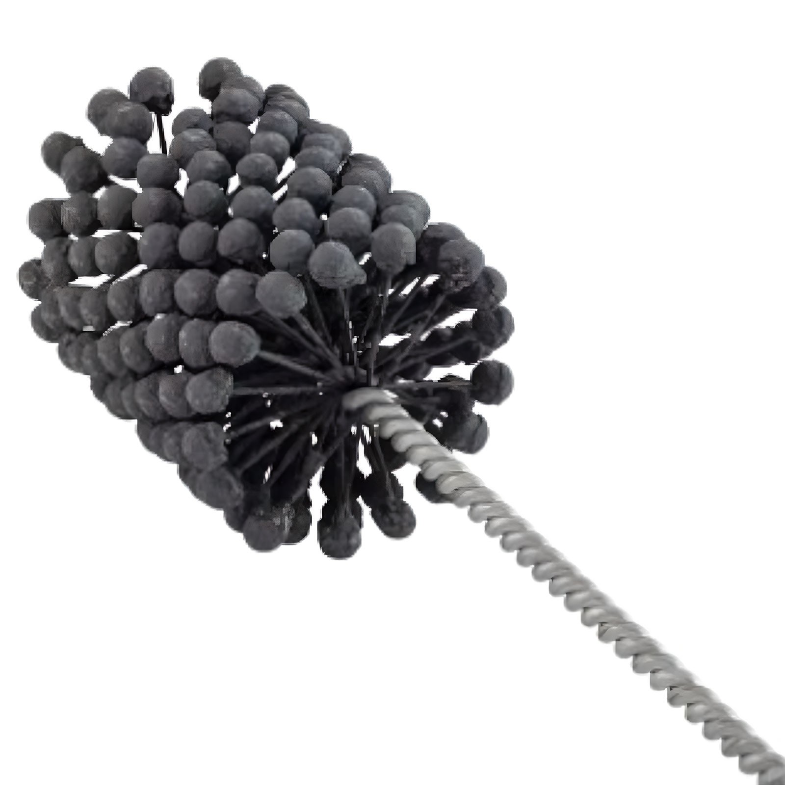 3.54″ 90mm Engine Cylinder Hone 240 Grit Ball Brush for 3.18″-3.55″ Bore Deglaze