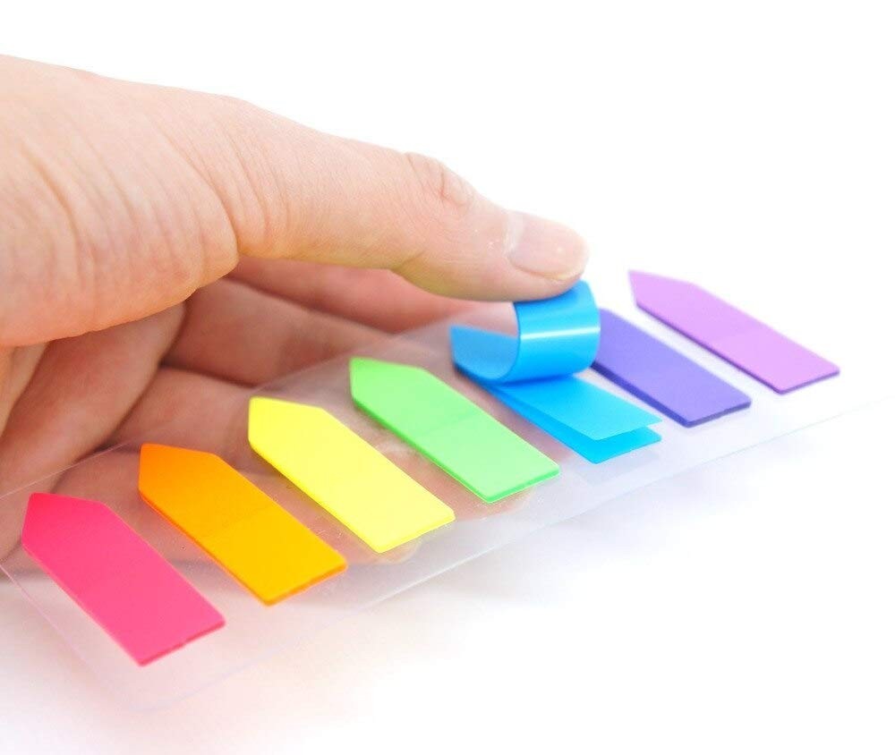 560PCS Page Markers Sticky Index Tabs Book Annotation Bookmark Notes Small Po…