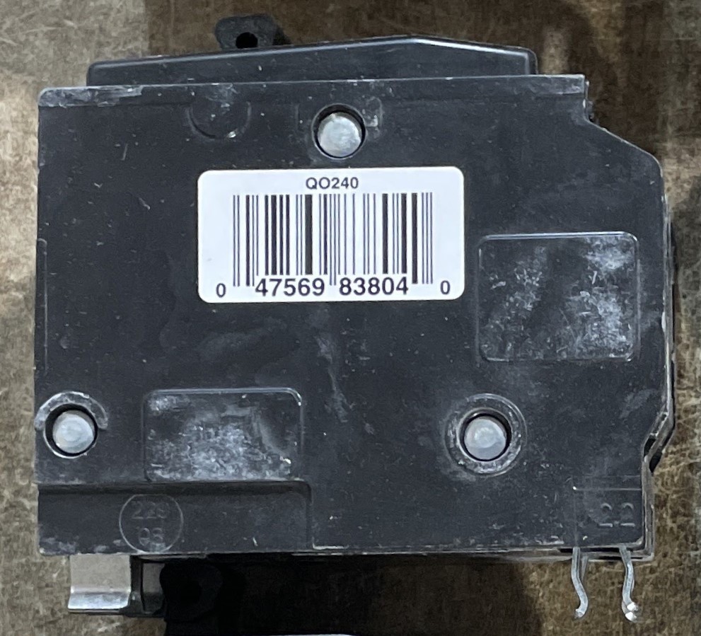 Square D QO240-OEM 2 Pole 40A 120/240V Mini Circuit Breaker QO240CP – Lot of 4