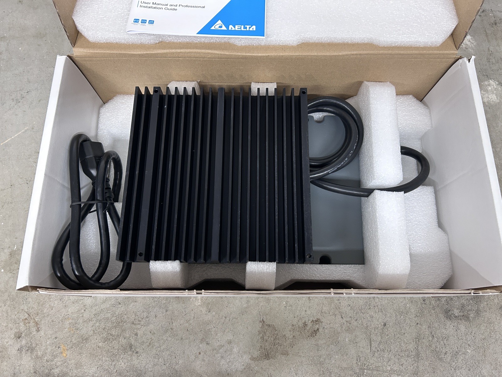 *NEW* DELTA Industrial Wireless Charger System WPU 1000W 1AC EU 1KW EOE14010739