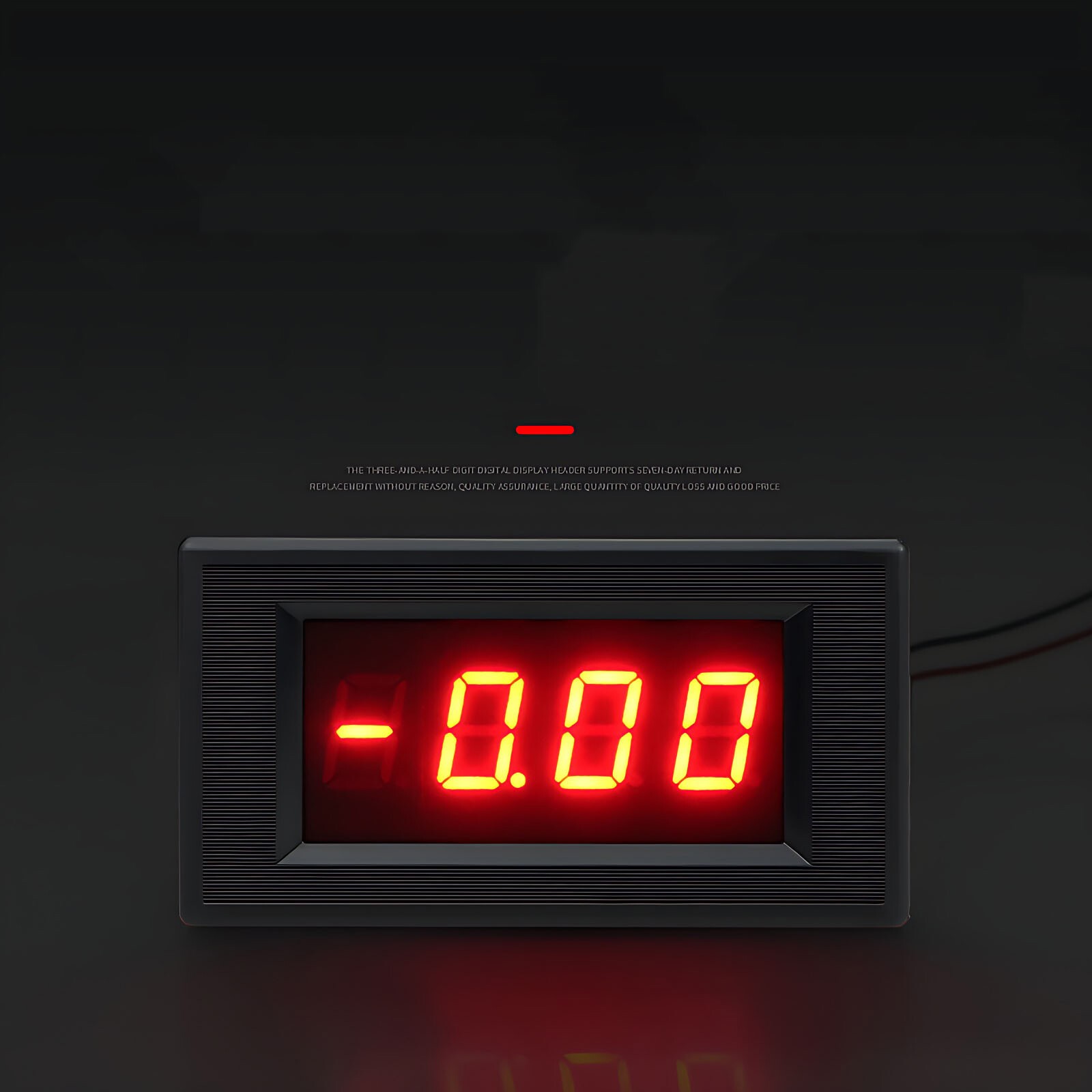 DC 0-1000V/1000A Digital Voltmeter Ammeter 3Digit LED display Tester Panel/Shunt