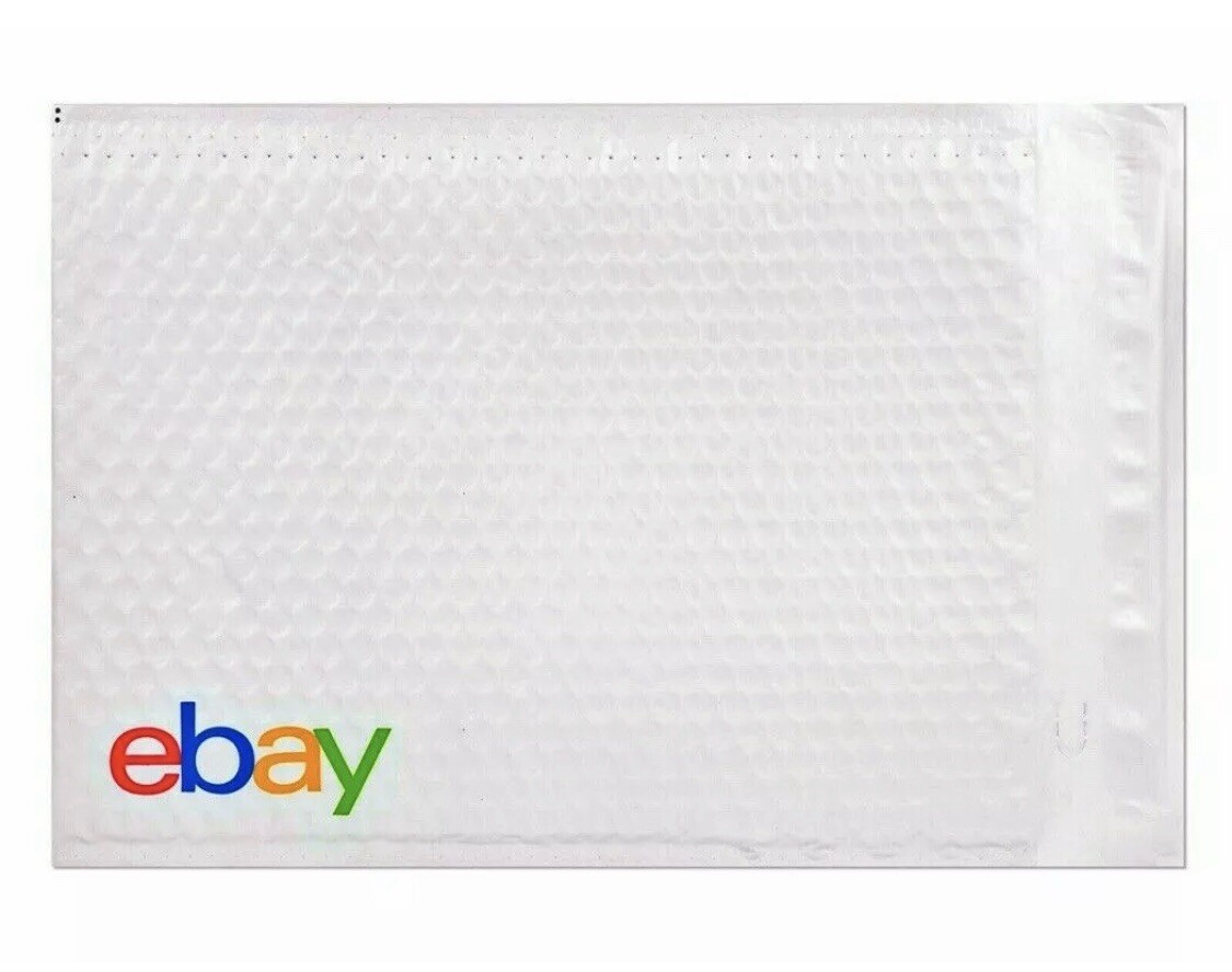 eBay Branded Padded Shipping Mailer Air Jacket Bubble Envelopes 6.5″ x 9.25″