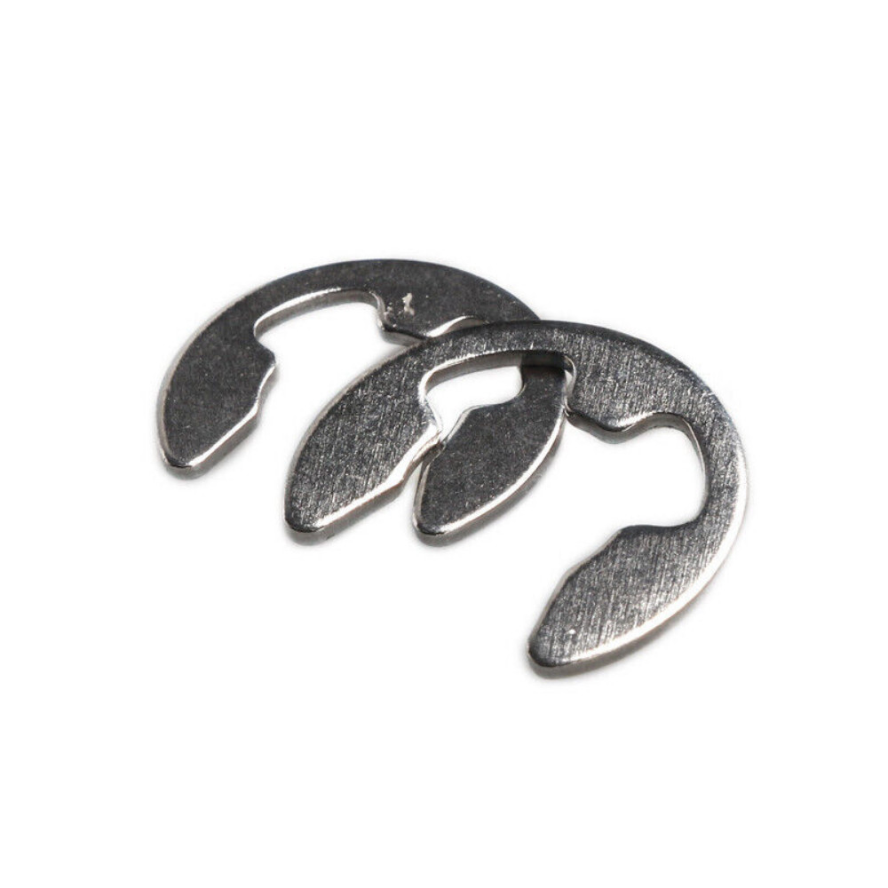 600PCS E-Clip External Retaining Snap Internal Circlip Ring Kit Stainless Steel