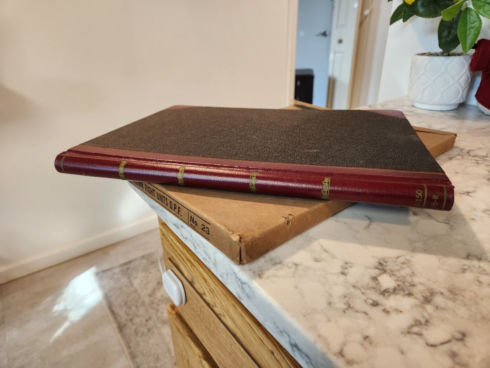 Vintage Boorum & Pease Record Rule Account Book Size 11”x14” 23-150 16-R