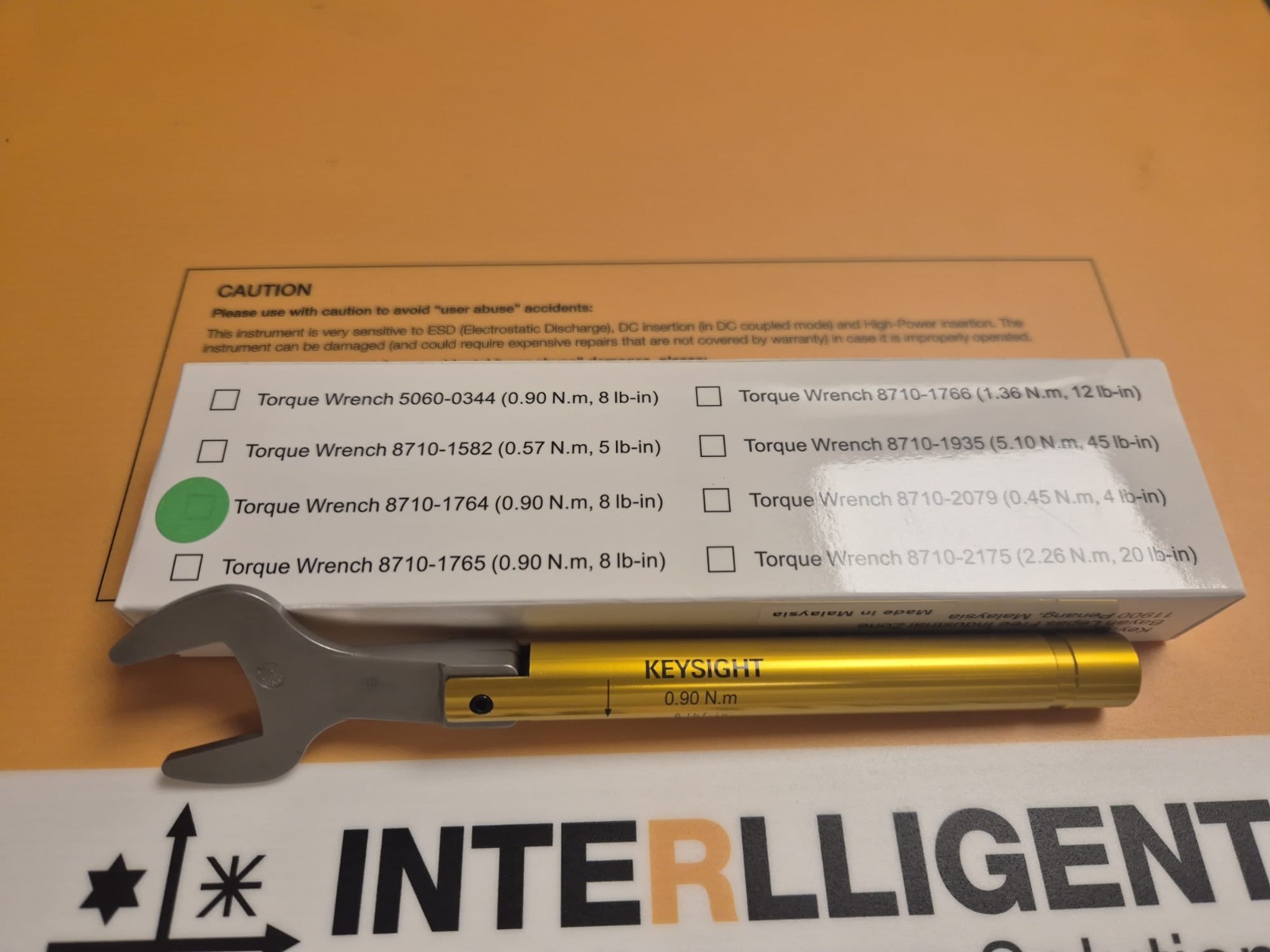 Keysight 8710-1764 NMD Torque Wrench for Network Analyzers, 0.9N-m, 8lb-in, New